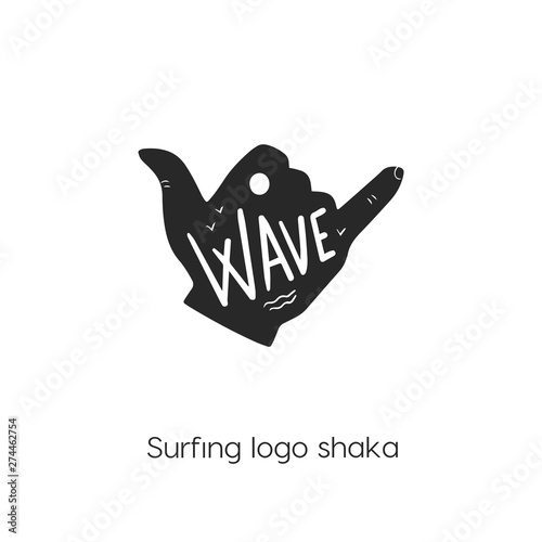 shaka  icon vector symbol sign