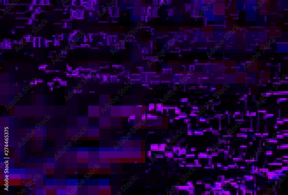 Digital noise background glitch screen, abstract distortion.