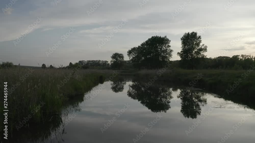 evening river, the sky is beautiful, the river is quiet calm, the flight is beautiful evening river, the sky is beautiful, the river is quiet calm, the flight is beautiful