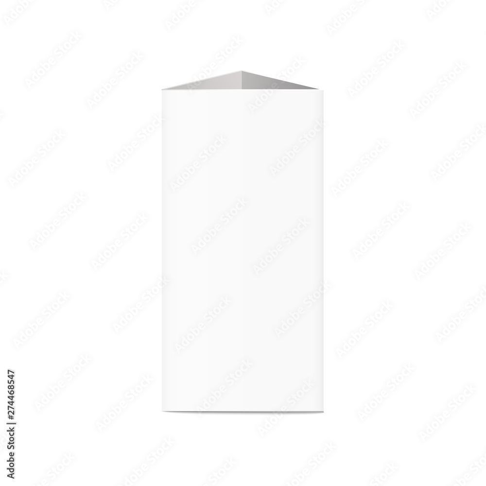 Blank table tent verticalcard 3d realistic vector mockup illustration isolated. Blank table tent verticalcard 3d realistic vector mockup illustration isolated.