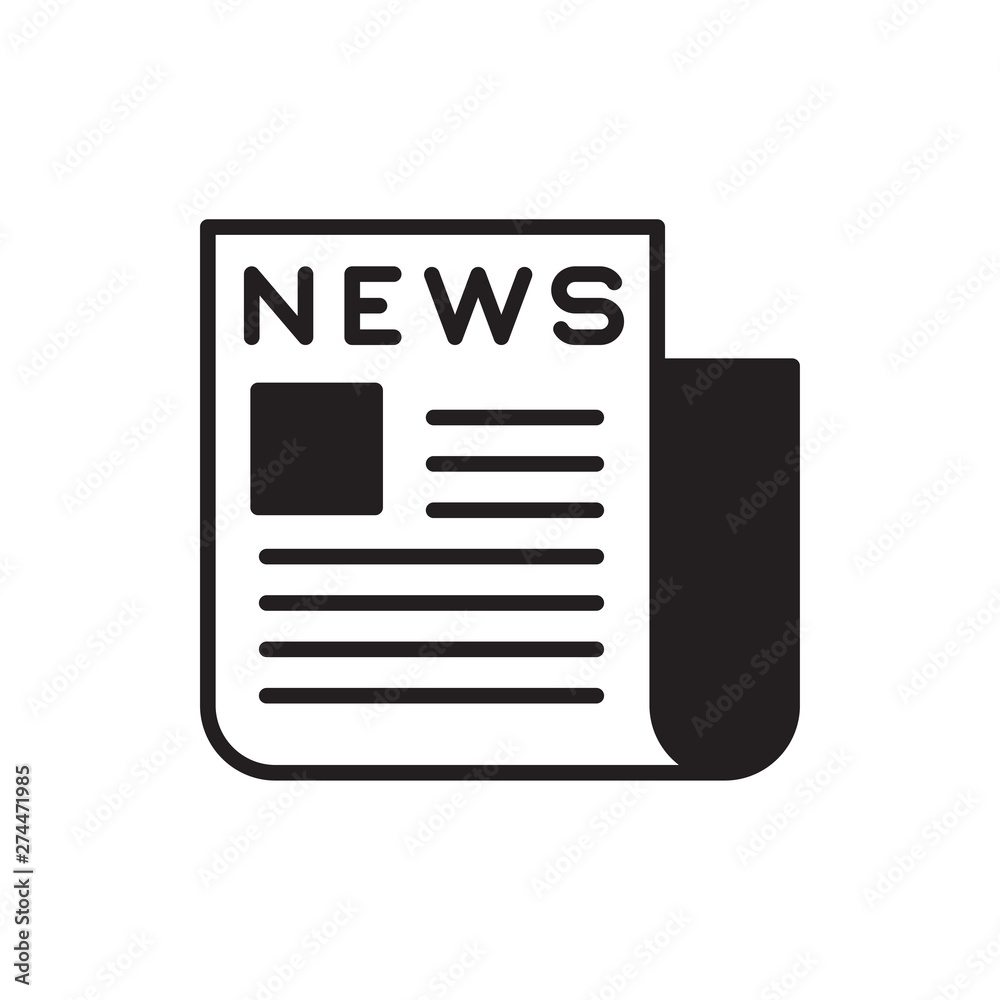 newspaper vector icon newspaper vector icon