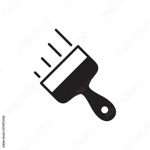 putty knife vector icon