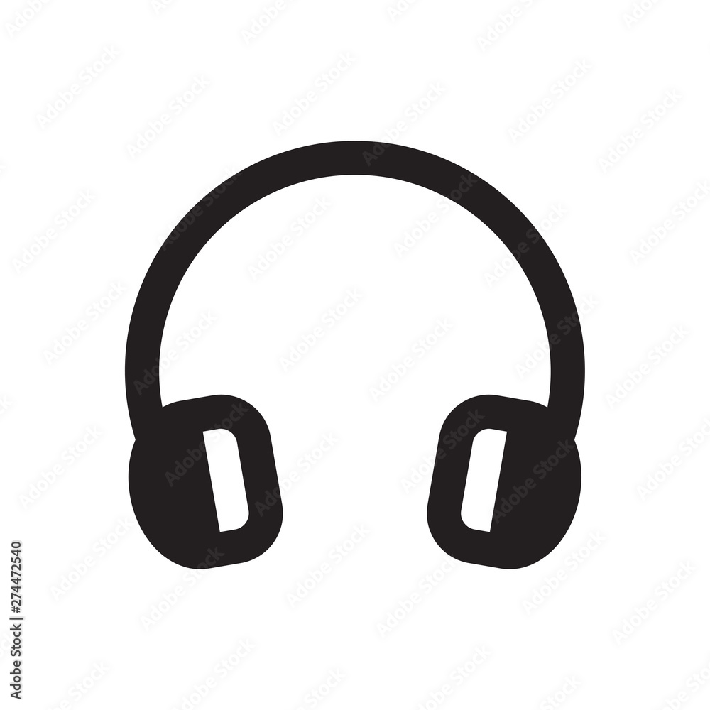 headphones vector icon headphones vector icon