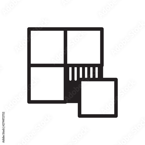 tile vector icon