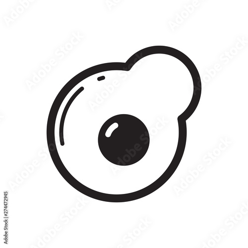omelette vector icon