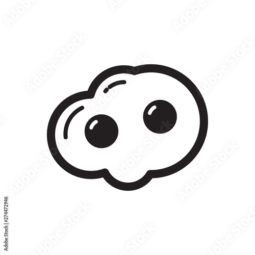 omelette vector icon