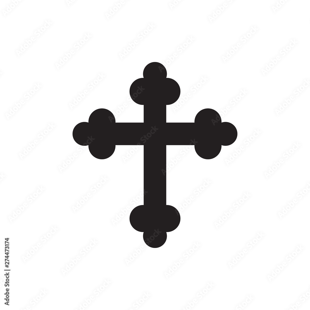 crucifixion vector icon