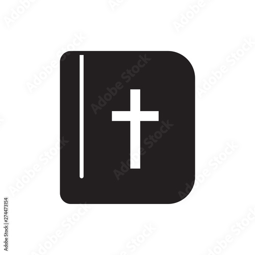 holy bible vector icon