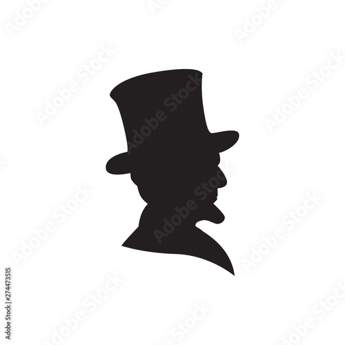 president vector icon