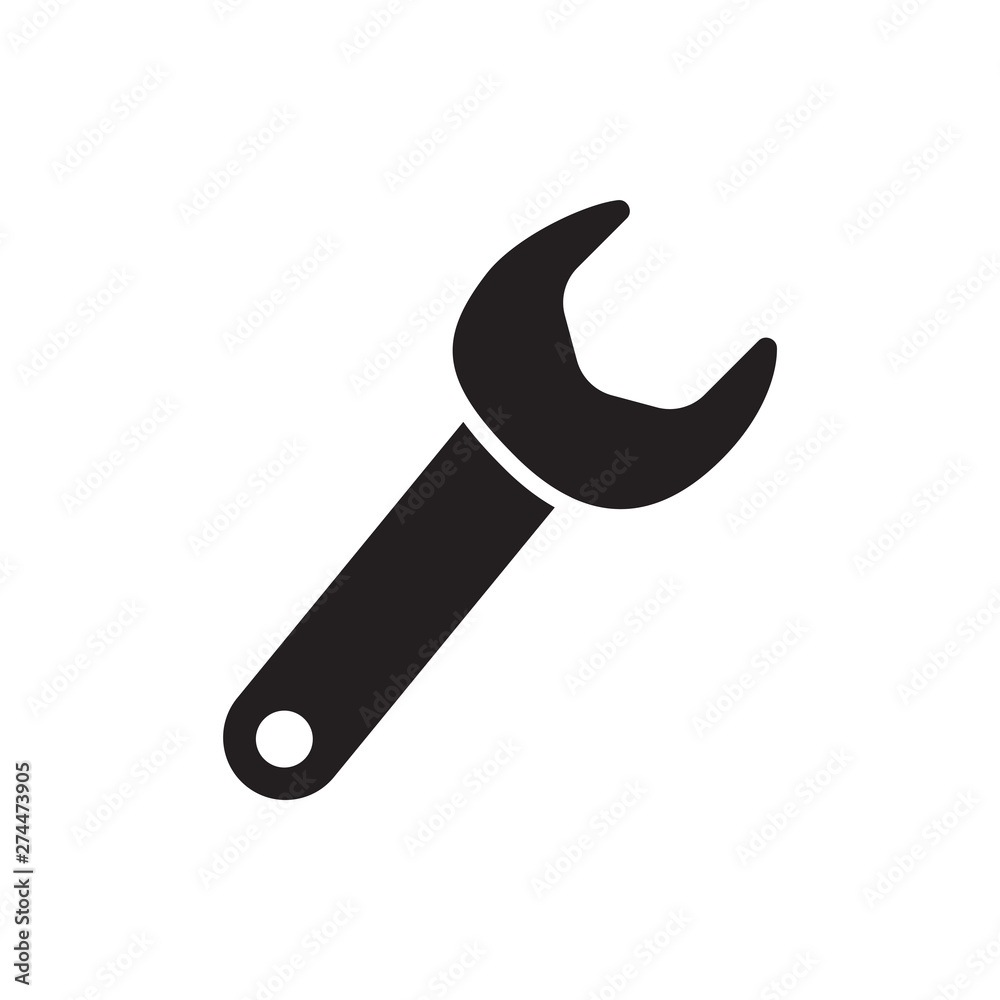 wrench vector icon wrench vector icon