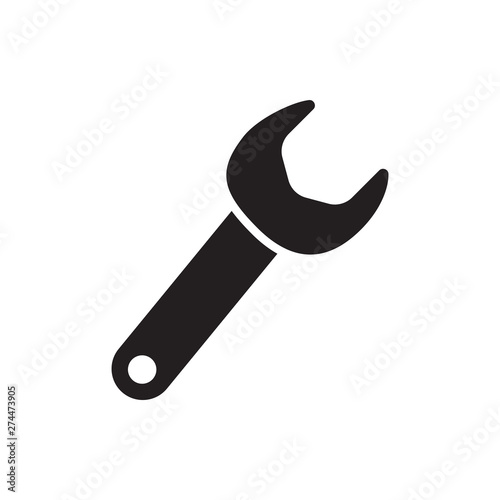 wrench vector icon