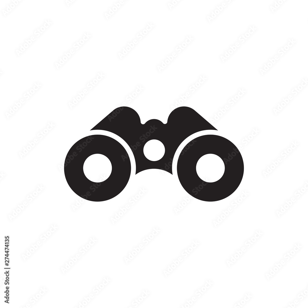 binoculars vector icon