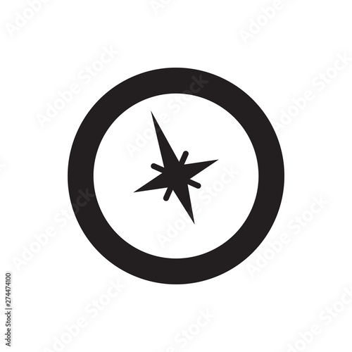 compass vector icon