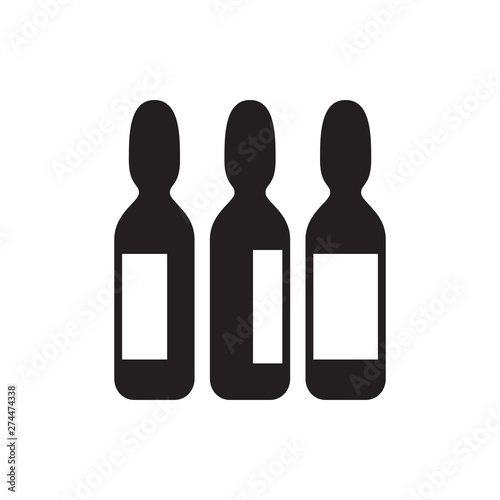 vial vector icon