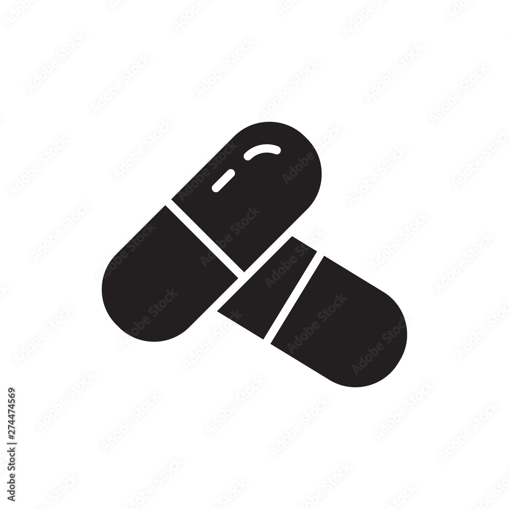pills vector icon pills vector icon