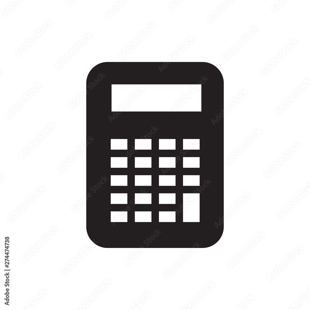 calculator vector icon calculator vector icon