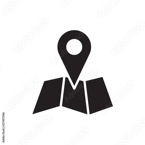 map vector icon