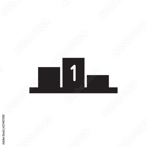pedestal vector icon