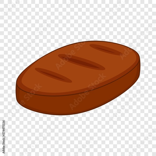 Grilled beef steak icon. Cartoon illustration of grilled beef steak vector icon for web