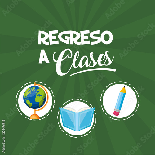 regreso a clases poster
