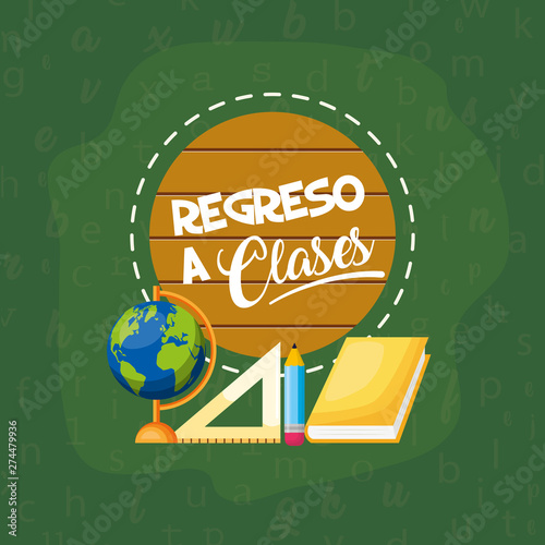 regreso a clases poster