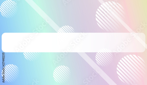 Abstract Shiny Moderns, Lines, Circle, Space for Text. For Business Presentation Wallpaper, Flyer, Cover. Vector Illustration with Color Gradient.