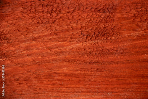 Red wood gate surface texture