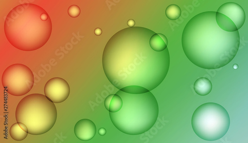 Modern background with drop. For business presentation wallpaper, flyer, cover. Pastel Gradient Color Vector illustration.