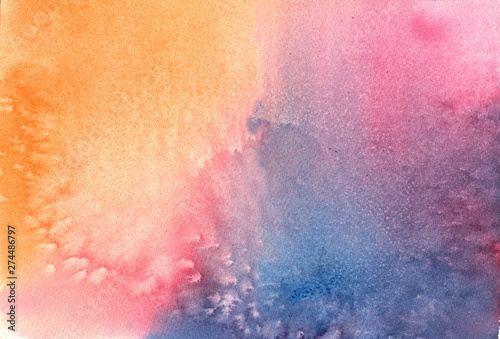 Watercolor texture. Background. Abstract work for design