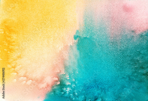 Watercolor texture. Background. Abstract work for design