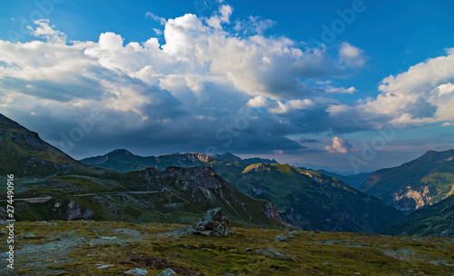 Mountain alpine landscape. Alps. Austria