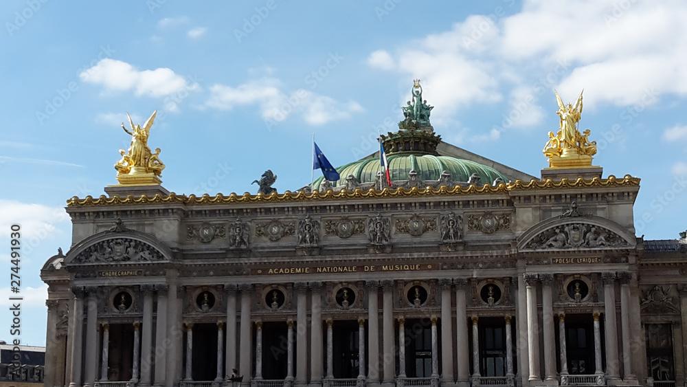 Ausschnitt der Pariser Opéra Garnier