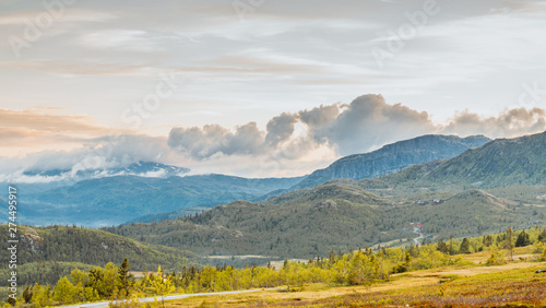 Fototapeta Naklejka Na Ścianę i Meble -  Gaustatoppen Scandinavia Skandynawia Norway Norge Norwegia Telemark Rjukan