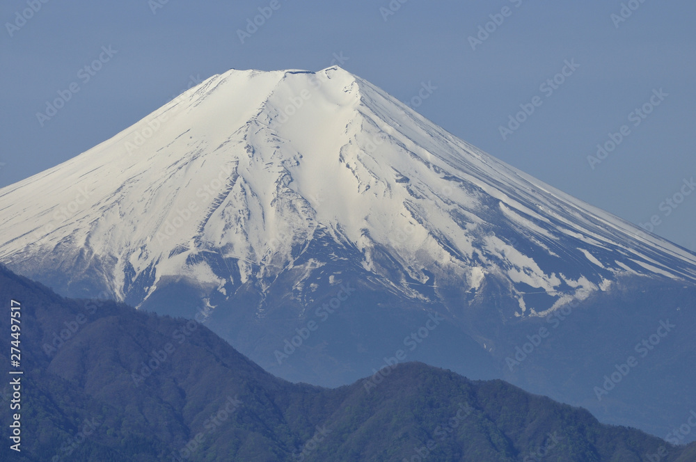 九鬼山より富士山