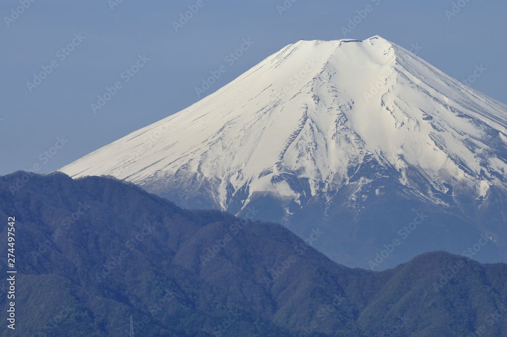 九鬼山より富士山