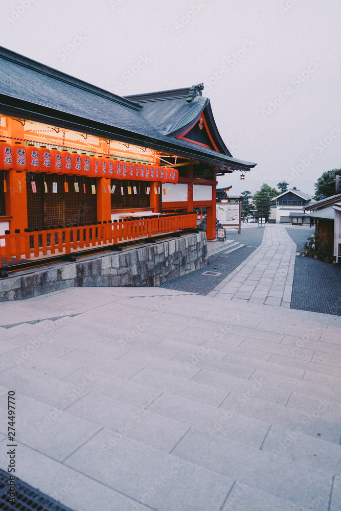 Landscape of Fushimi Inari Landscape of Fushimi Inari