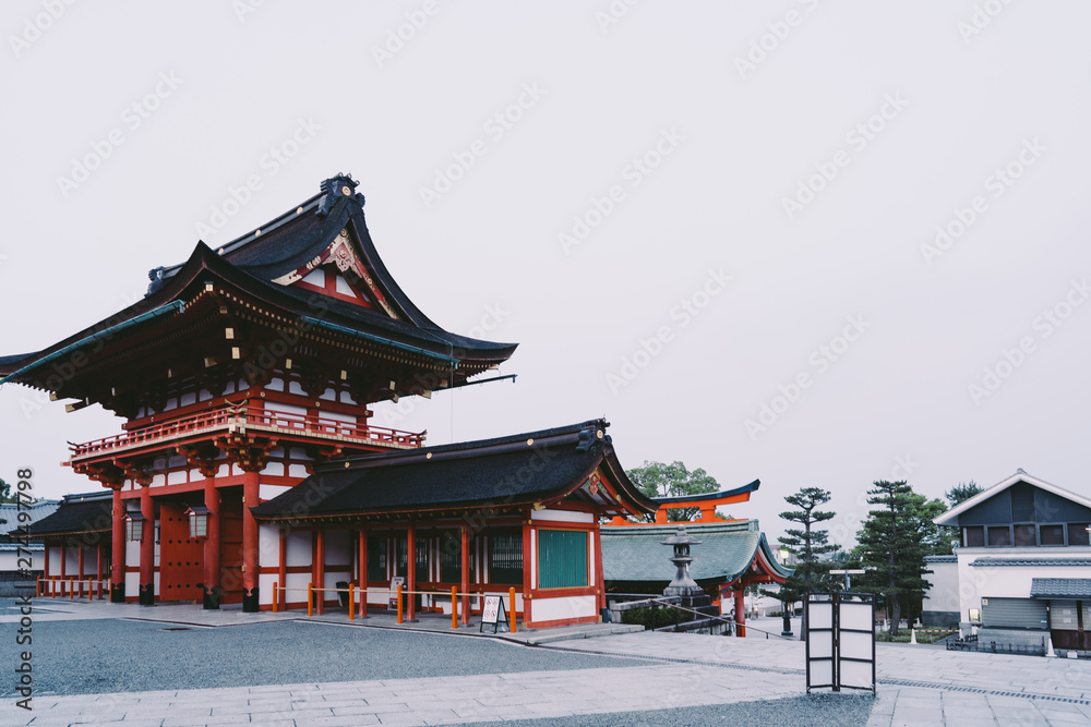 Landscape of Fushimi Inari
