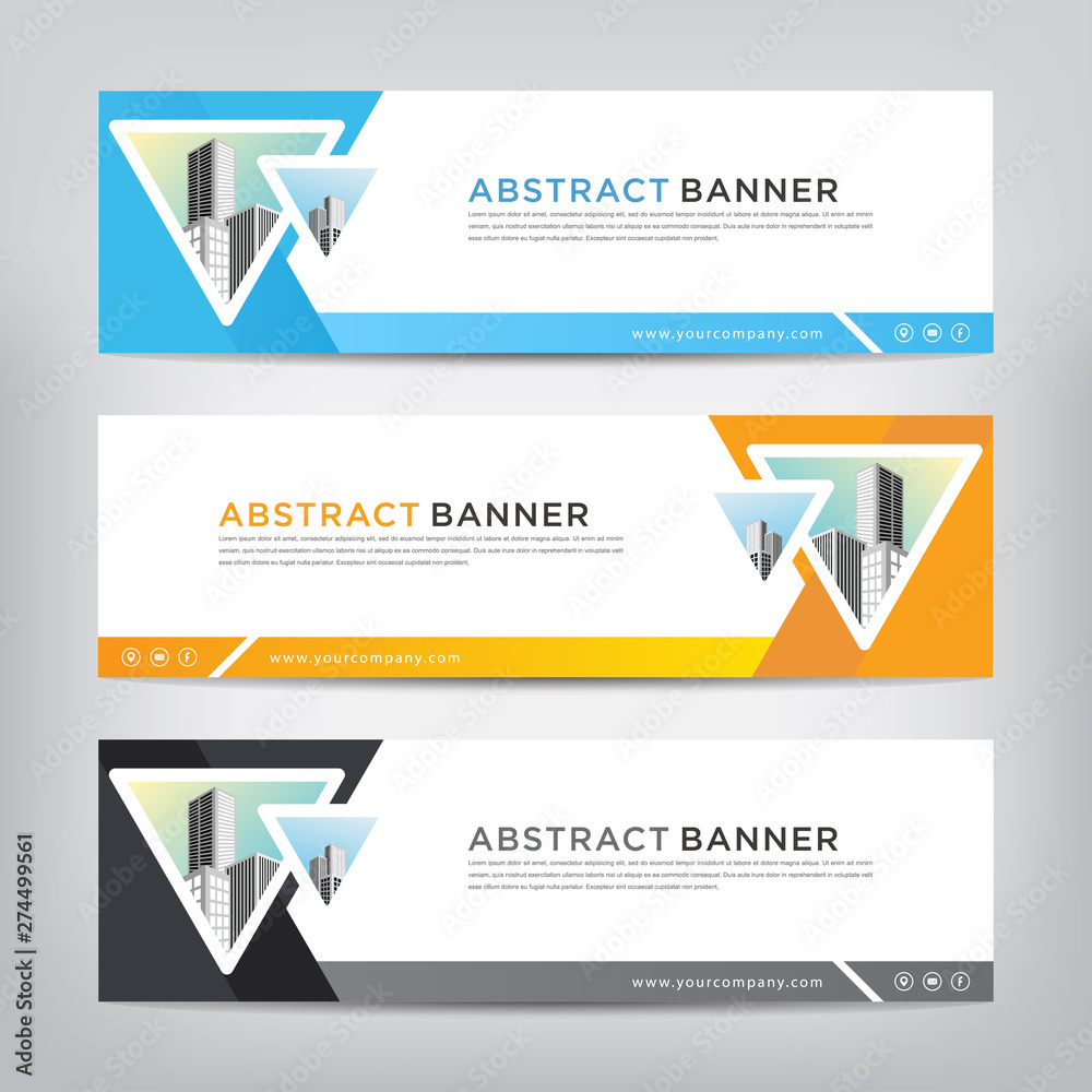 business banner template, vector illustration business banner template, vector illustration