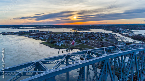 Cape Cod Canal Sunset