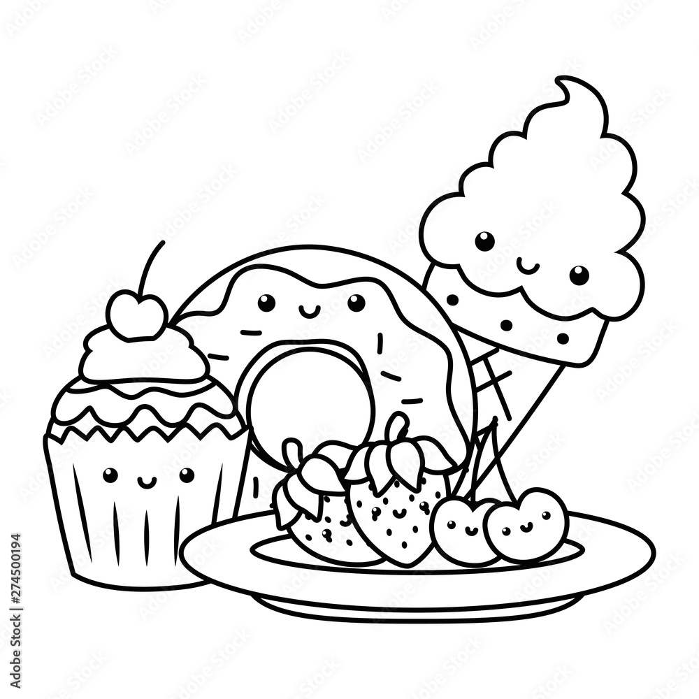 Sweet and delicious food design Sweet and delicious food design