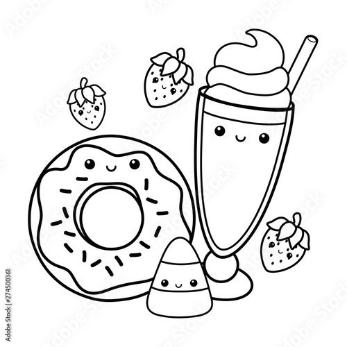 Sweet and delicious food design