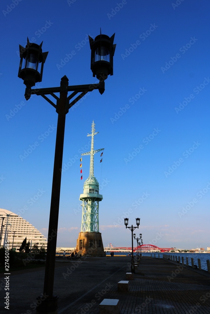 Fototapeta premium ベイエリアのまち