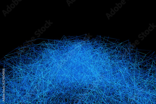 Messy line graphics