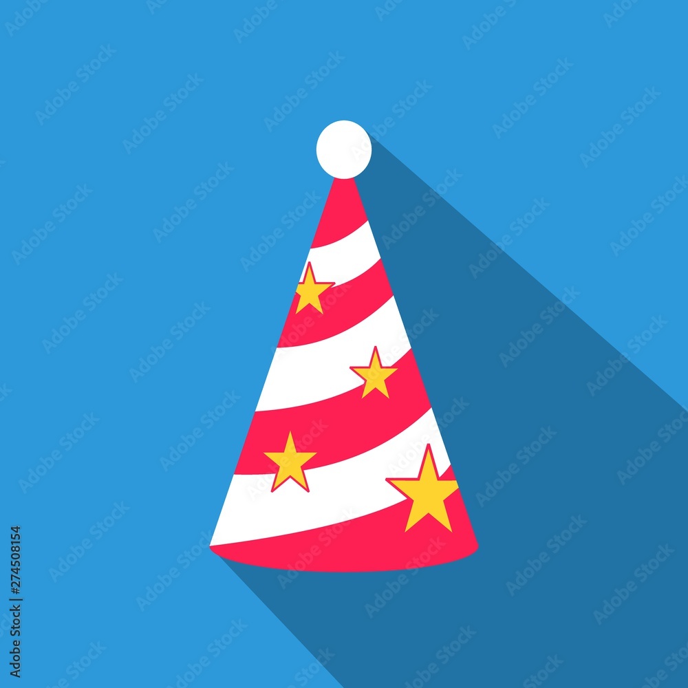 party-hat flat, icon, symbol and vector,Can be used for web, print and mobile party-hat flat, icon, symbol and vector,Can be used for web, print and mobile