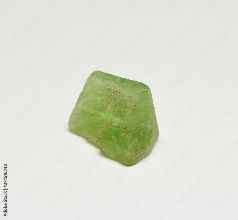 Peridot raw gemstone crystal Peridot raw gemstone crystal