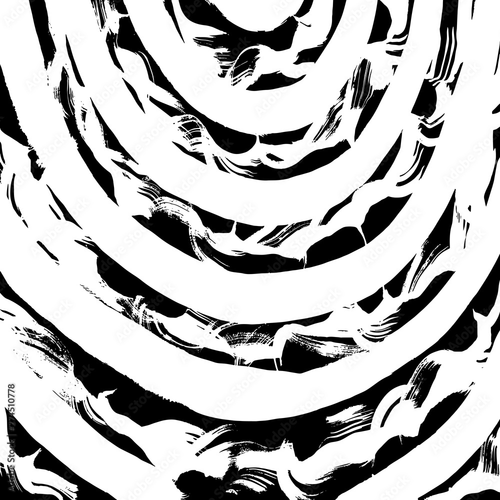 Obraz premium Brush grunge pattern. White and black vector.