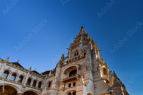 Building Hungarian Parliament House of Budapest popular tourist destination in Budapest