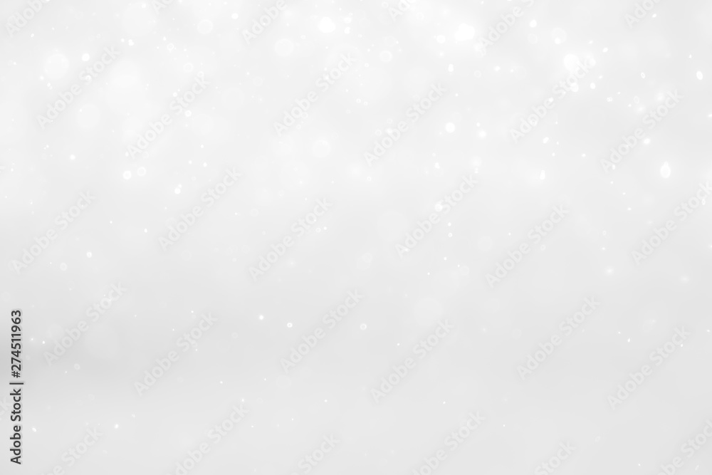 White and Silver lights on bokeh abstract background. White and Silver lights on bokeh abstract background.