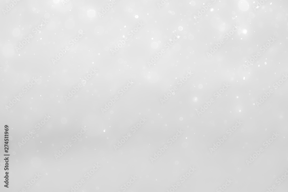 White and Silver lights on bokeh abstract background. White and Silver lights on bokeh abstract background.