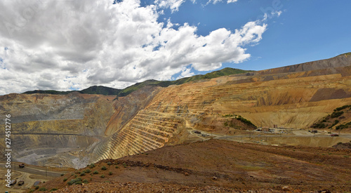 Large copper mine